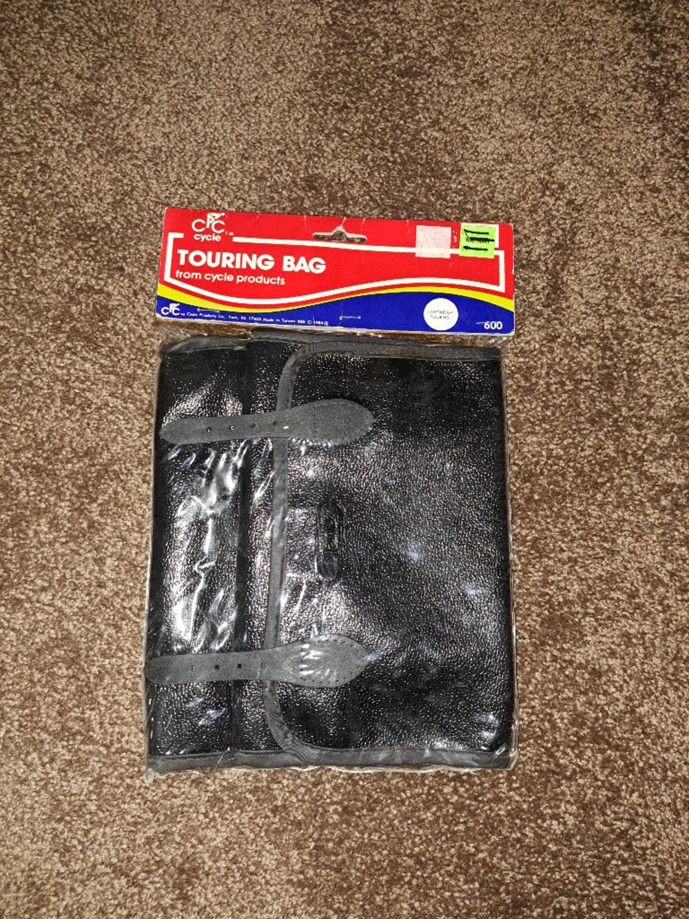 NWT Vintage 1984 Lightweight CPC Cycle Touring Bag From Cycle Products.